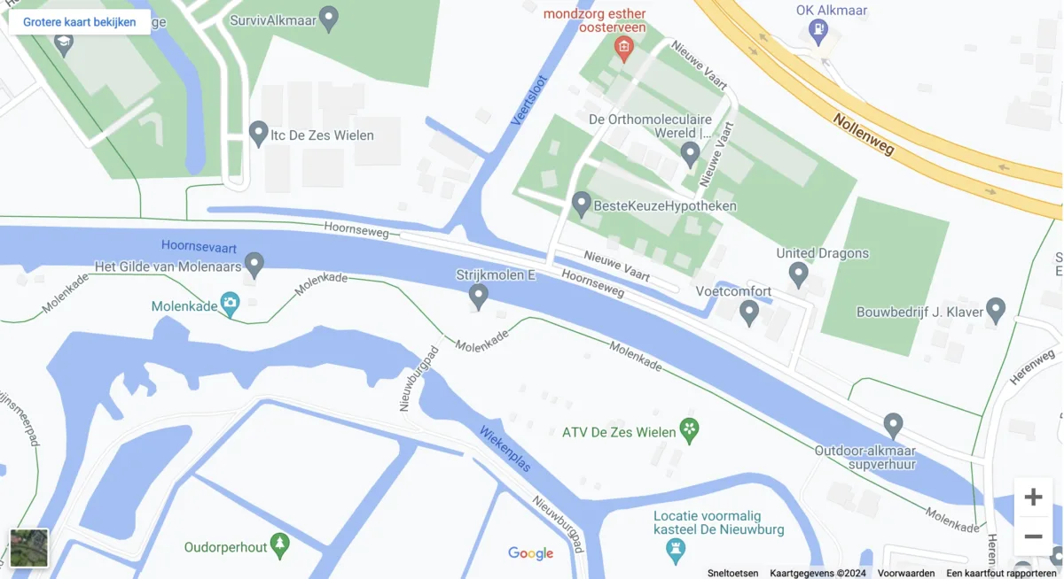 Strijkmolen E in Google Maps