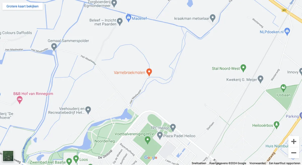 Varnebroeker in Google Maps